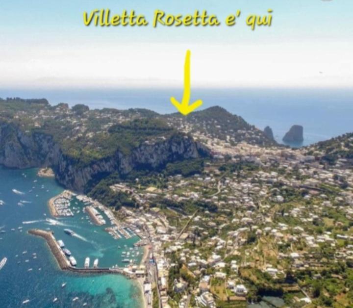 Villetta Rosetta Capri Exteriör bild